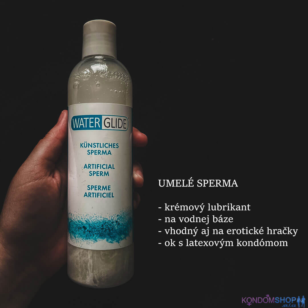 krémový lubrikant umelé sperma