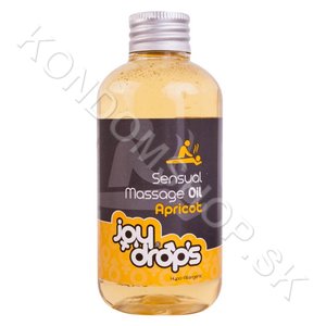 JoyDrops Sensual Massage Oil Apricot 250ml