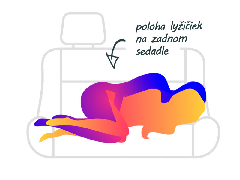 sexuálne polohy do auta pozícia na lyžičky na zadnom sedadle
