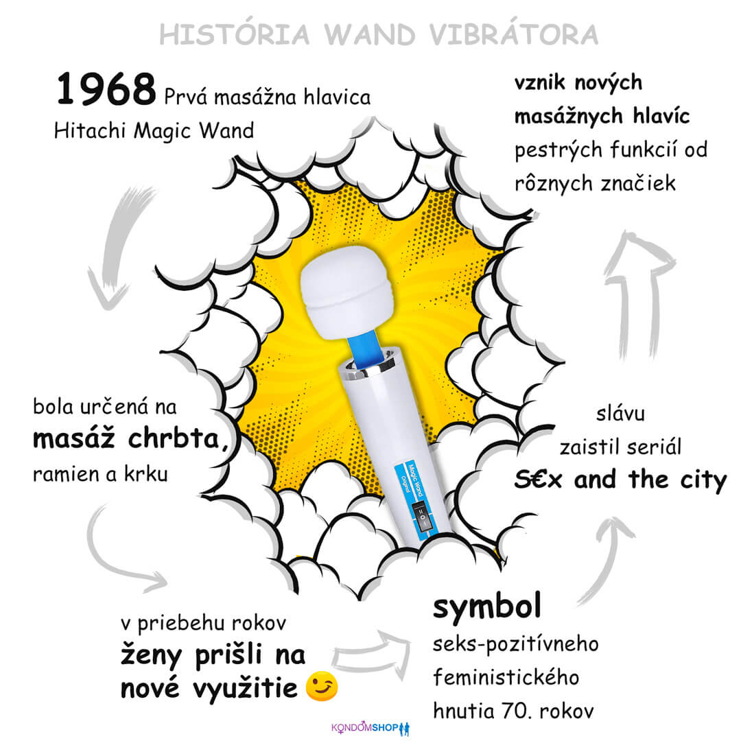 história wand vibrátora