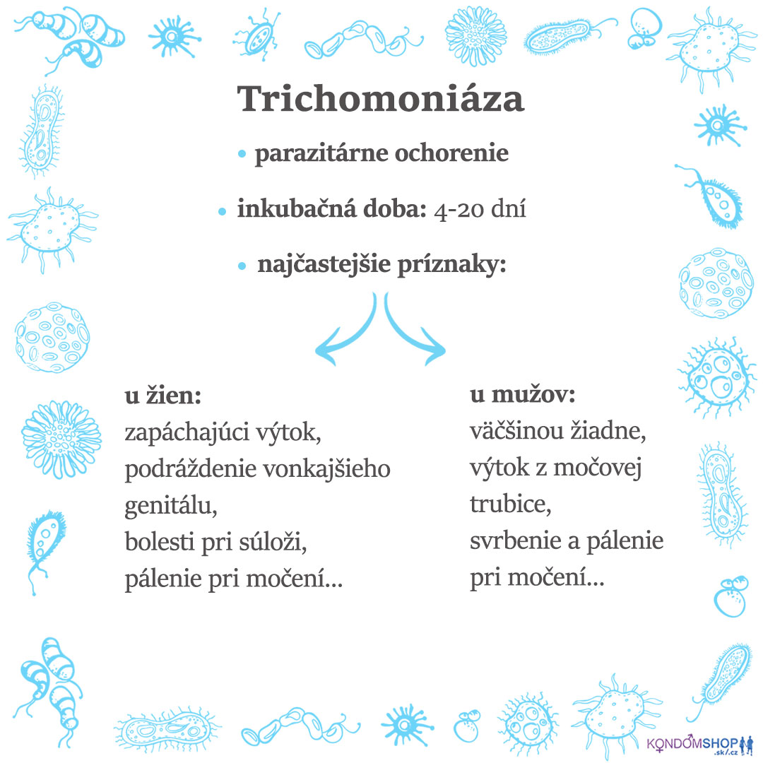 pohlavní choroby příznaky Trichomoniáza