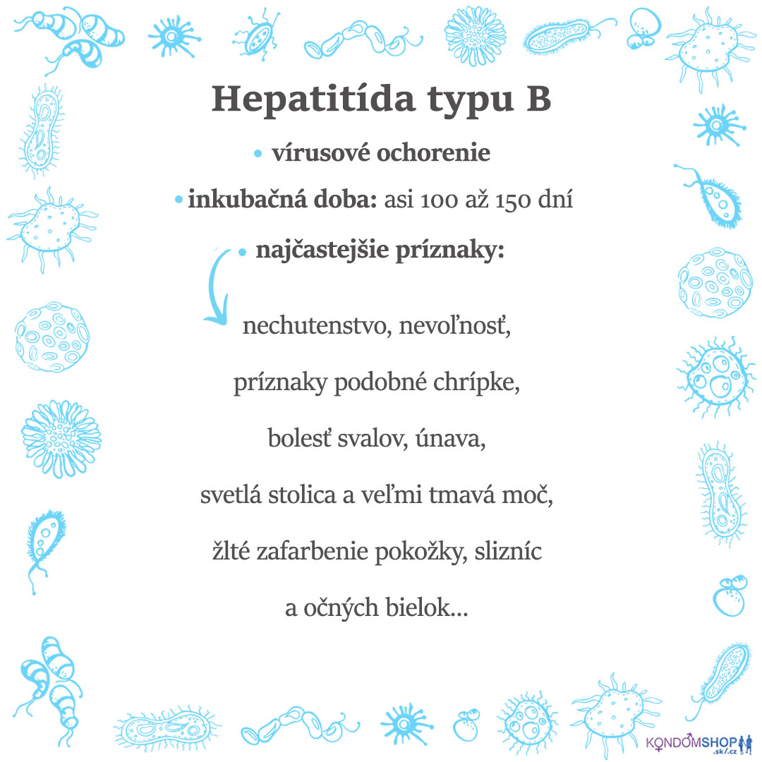 pohlavní choroby příznaky hepatitída typu B