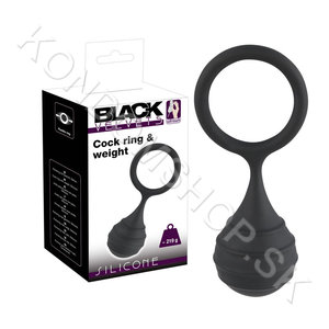 Black Velvets Cock ring & weight závažie na penis