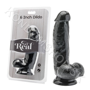 Get Real 6 Inch with balls realistické dildo 
