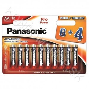 Panasonic batérie AA 6+4ks
