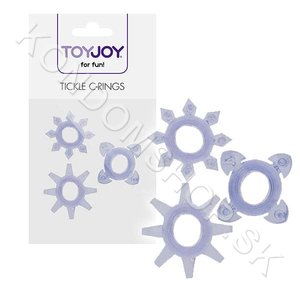 ToyJoy Tickle C-Rings sada 3 erekčné krúžky