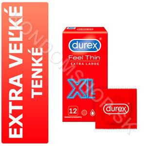 Durex Feel Thin XL krabička SK distribúcia
