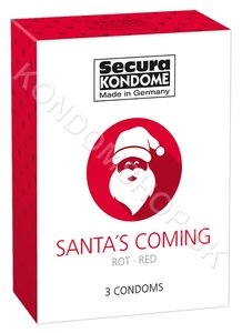 Santa's Coming krabička 3ks 