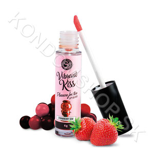 Secret Play Vibrant Kiss Lip Gloss Strawberry Gum 