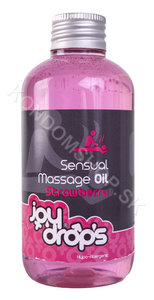 JoyDrops Sensual Massage Oil Strawberry 250ml