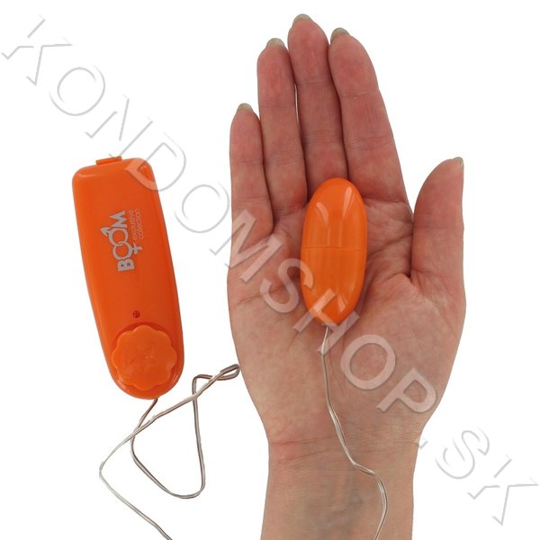 BOOM Vibračné vajíčko na diaľkové ovládanie | Kondomshop.sk