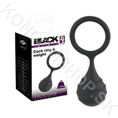 Black Velvets Cock ring & weight závažie na penis