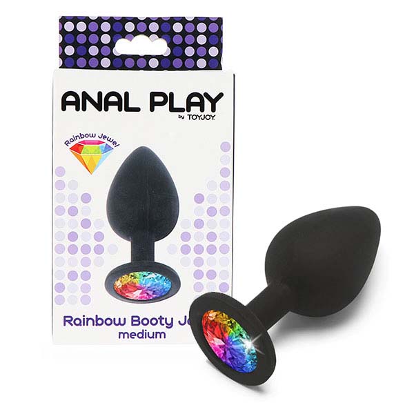 E-shop ANAL PLAY Rainbow Booty Jewel análny šperk Medium