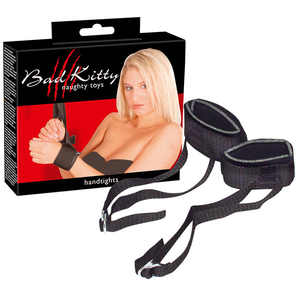 E-shop Bad Kitty Handtights BDSM textilné putá