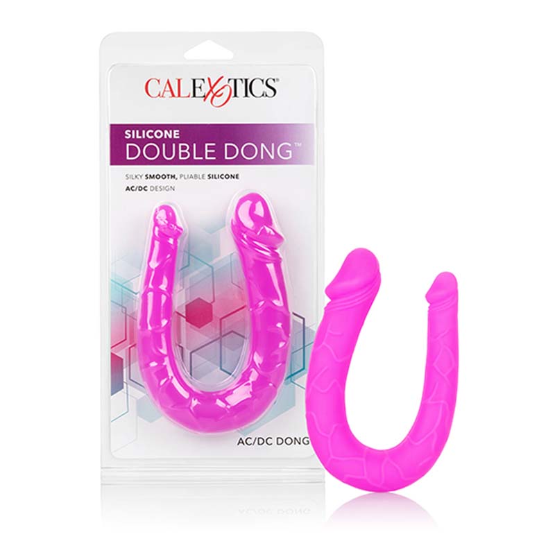 E-shop CalExotics Silicone Double Dong obojstranné dildo pink