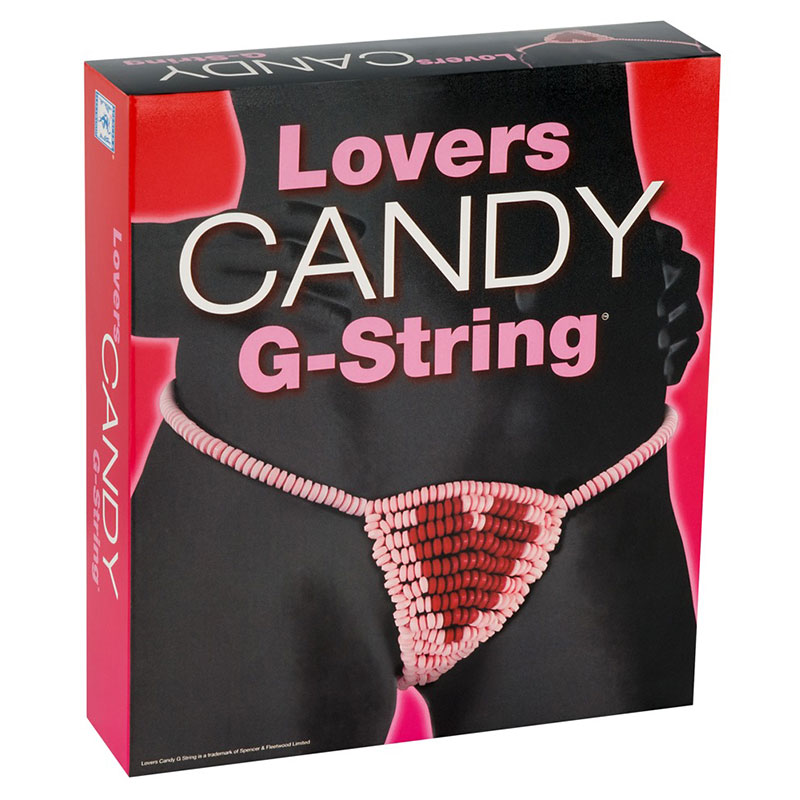 E-shop Candy G-String - cukríkové nohavičky so srdiečkom
