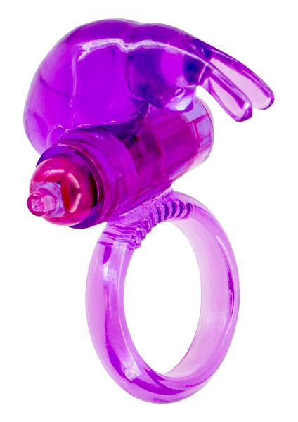 E-shop Cock Ring Ultra Soft Rabbit vibračný krúžok Purple