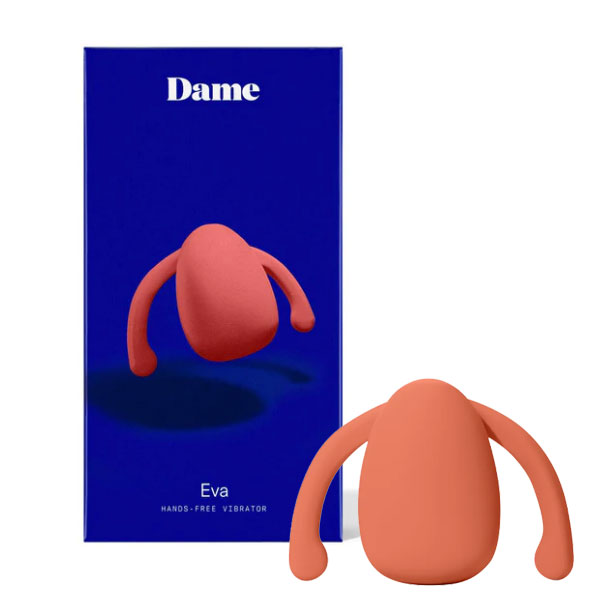 E-shop Dame Products Eva II Hands-Free Vibrator Papaya