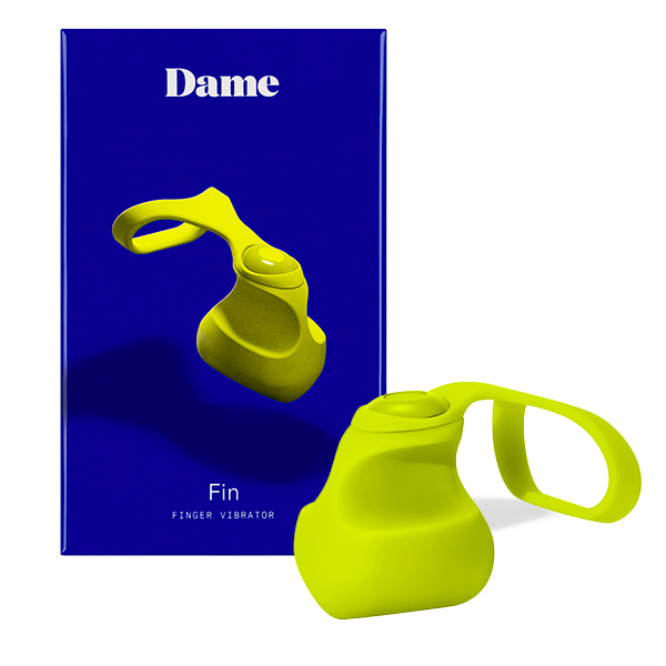 E-shop Dame Products Fin Finger Vibrator Citrus