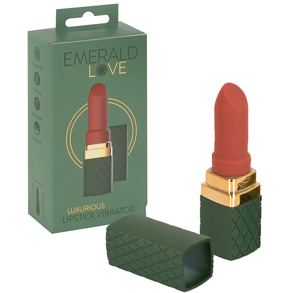 E-shop Emerald Love Luxurious Lipstick Vibrator