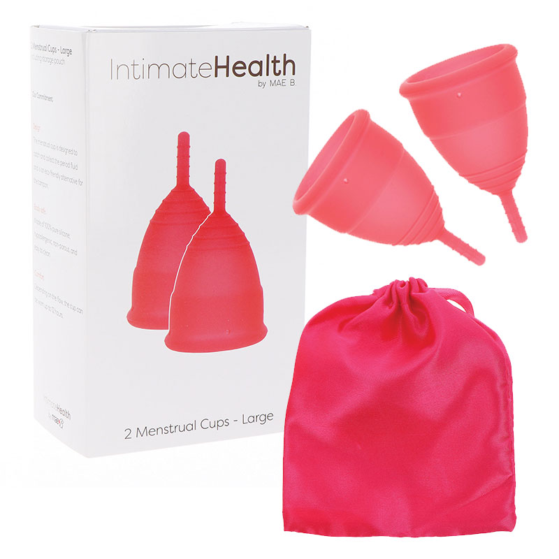 E-shop Intimate Health 2 Menstrual Cups - Large