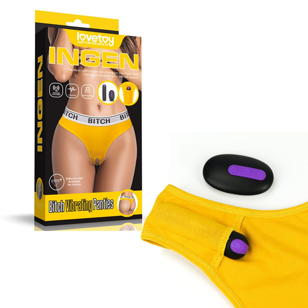 E-shop LoveToy Ingen Bitch Vibrating Panties veľkosť XL/XXL