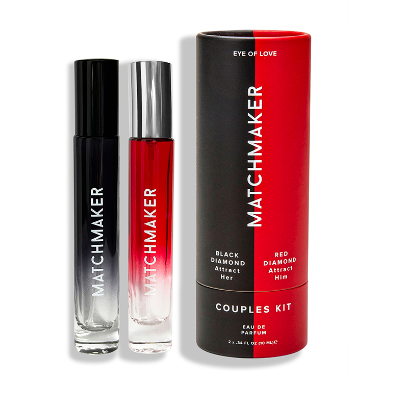 E-shop Matchmaker Pheromone Parfum Couples Kit Black & Red Diamond 2x10ml