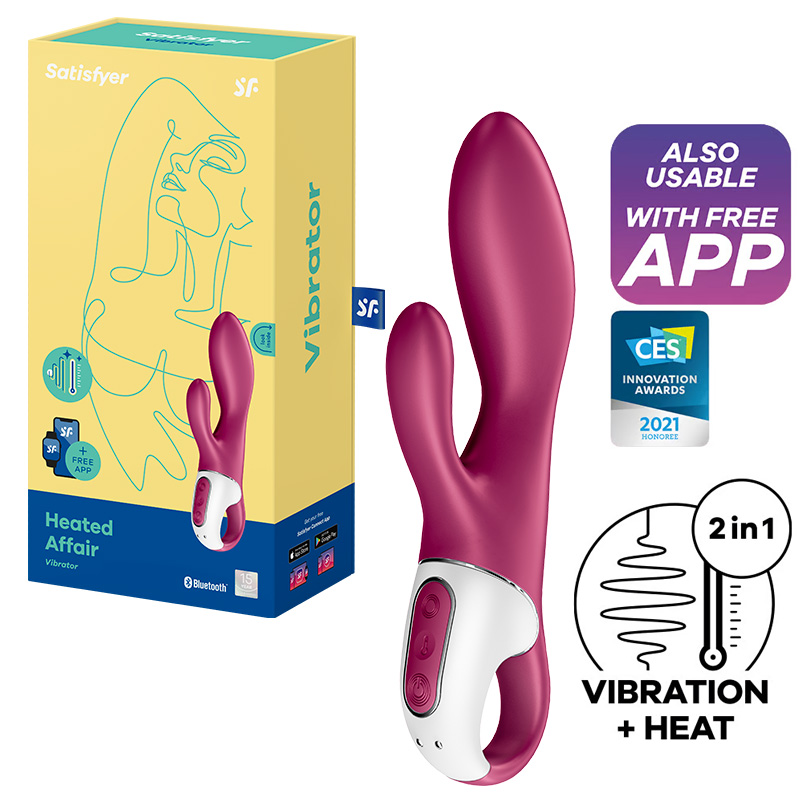 E-shop Satisfyer Heated Affair Warming Rabbit Vibrator