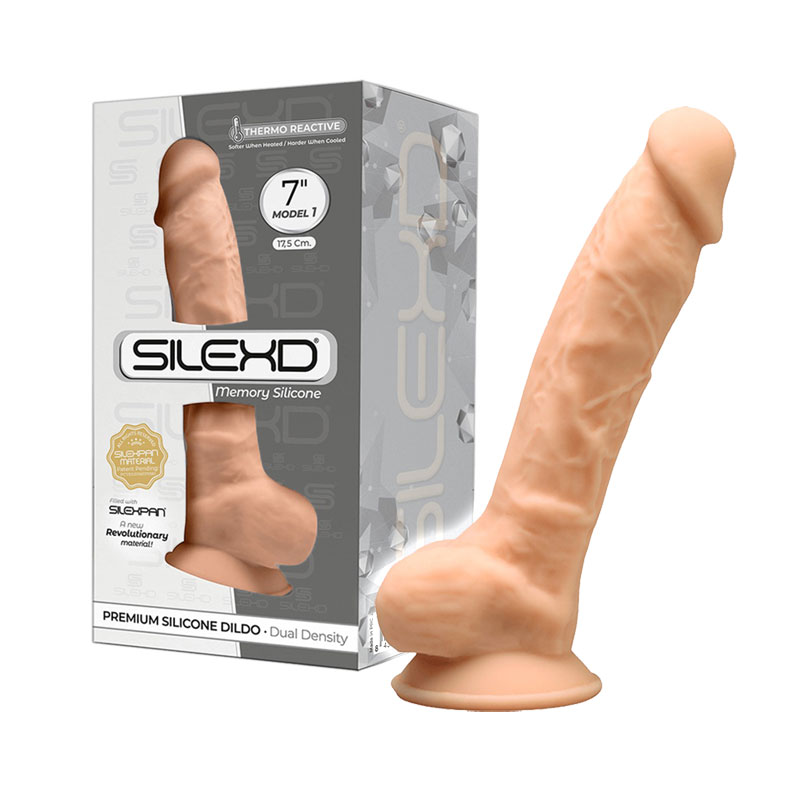 E-shop SILEXD silikónové dildo s prísavkou 7"
