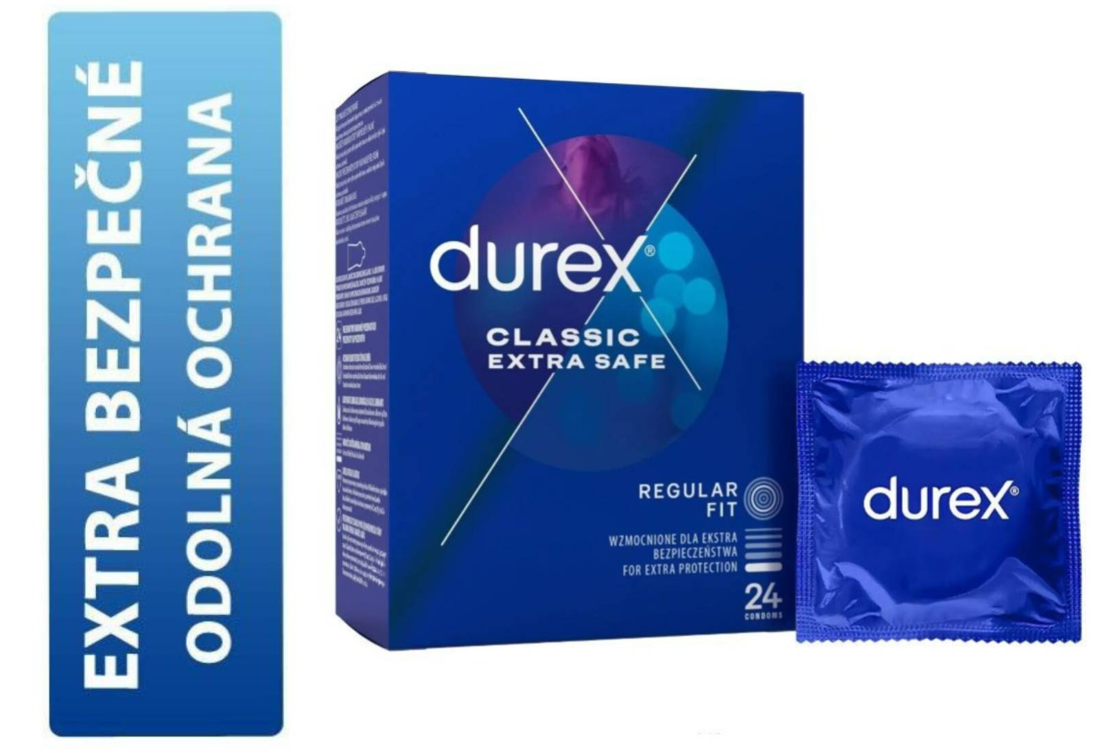 E-shop Durex Extra Safe krabička SK distribúcia