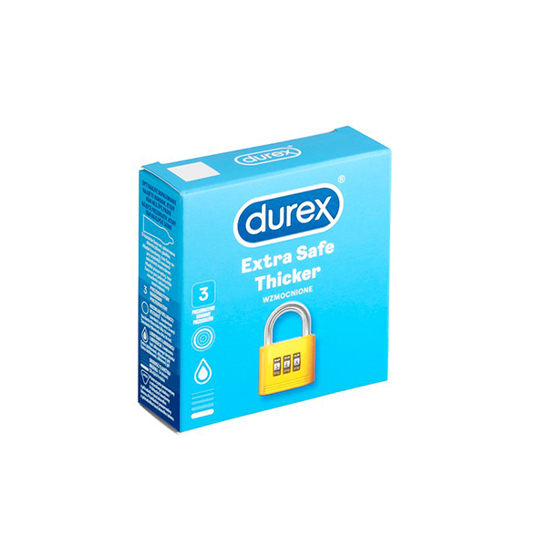 E-shop Durex Extra Safe krabička SK distribúcia 3 ks