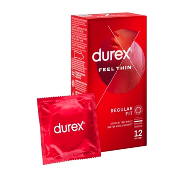 E-shop Durex Feel Thin krabička SK distribúcia 12 ks