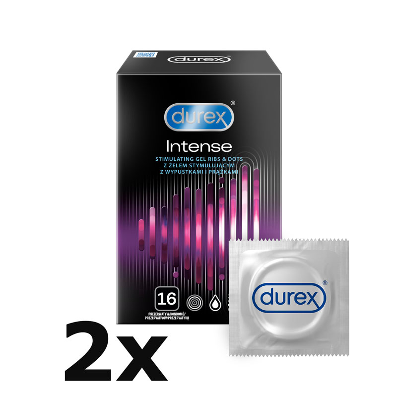 E-shop Durex Intense Orgasmic krabička SK distribúcia 32 ks