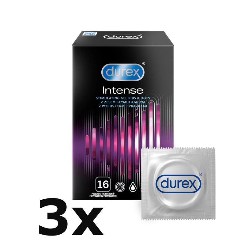 E-shop Durex Intense Orgasmic krabička SK distribúcia 48 ks