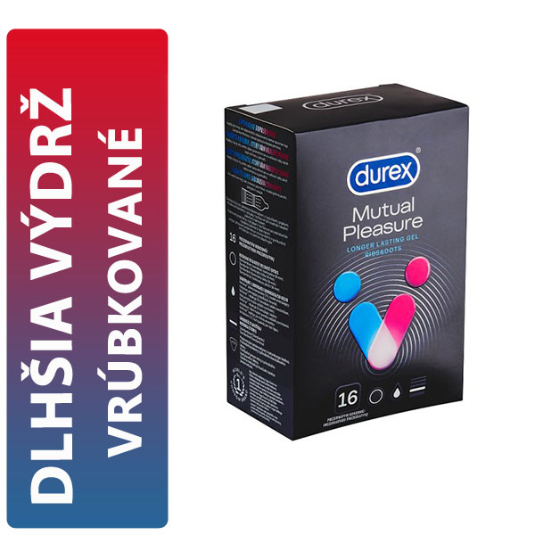 E-shop Durex Mutual Pleasure krabička SK distribúcia 16 ks