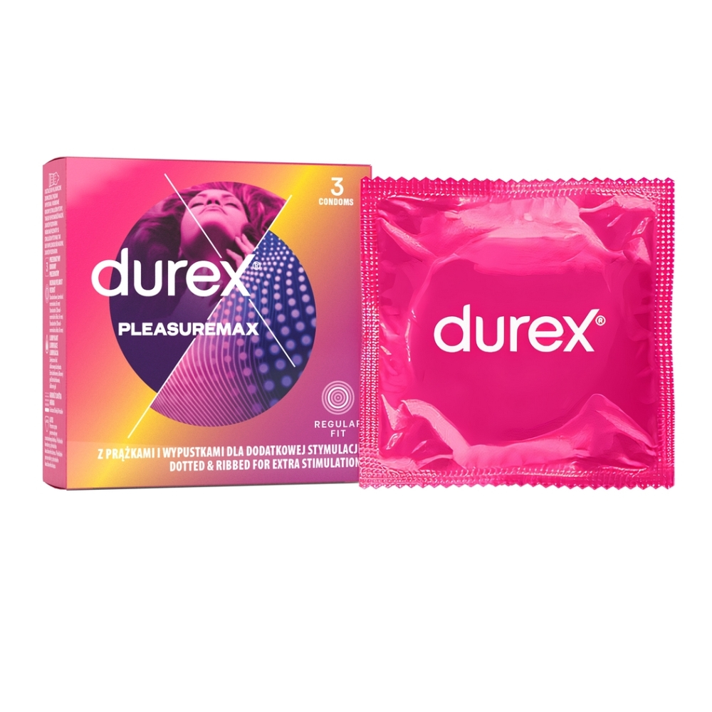 E-shop Durex Pleasuremax krabička SK distribúcia 3 ks