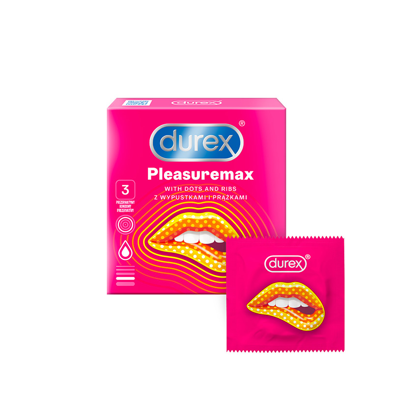 E-shop Durex Pleasuremax krabička SK distribúcia 3 ks