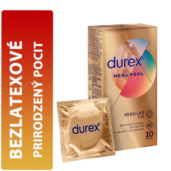 E-shop Durex Real Feel krabička SK distribúcia
