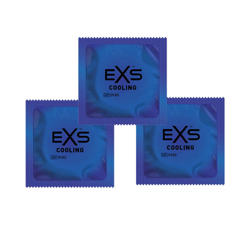 E-shop EXS Cooling chladivé kondómy 3 ks
