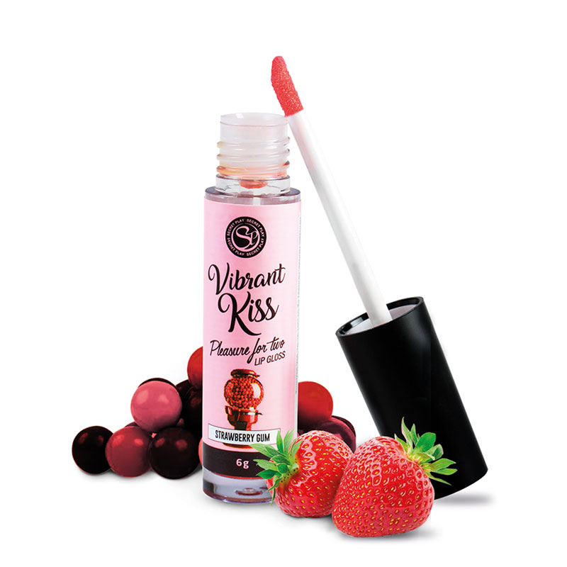 E-shop Secret Play Vibrant Kiss Lip Gloss Strawberry Gum
