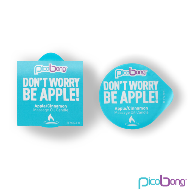E-shop PicoBong Jablko & Škorica masážna sviečka 15 ml