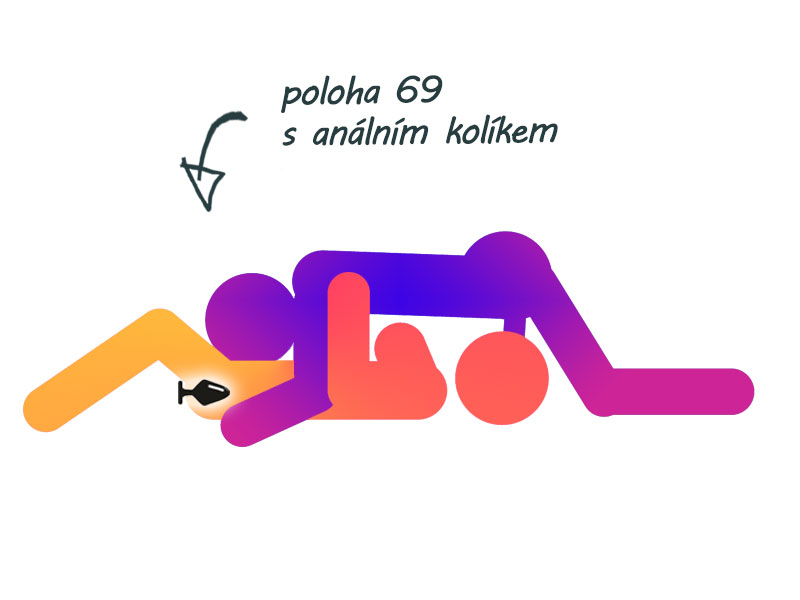 pozícia 69 s análnym kolíkom