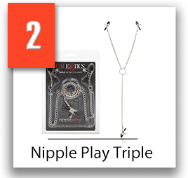 Intímne svorky Nipple Play Triple