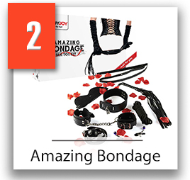 Amazing bondage set erotických pomôcok
