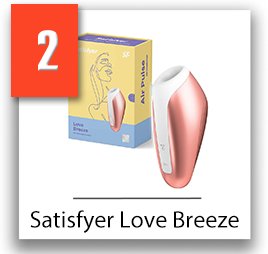 Satisfyer Love Breeze lacny tlakový stimulátor na klitoris