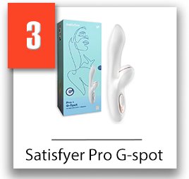 Satisfyer Pro G-spot rabbit vibrátor