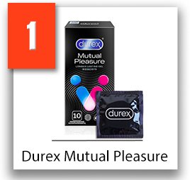 Durex Mutual pleasure kondómy