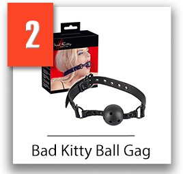 Bad Kitty Ball Gag roubík do úst