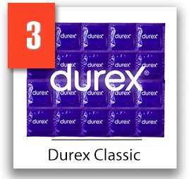 Durex Classic kondómy