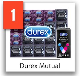 Durex Mutual pleasure kondómy